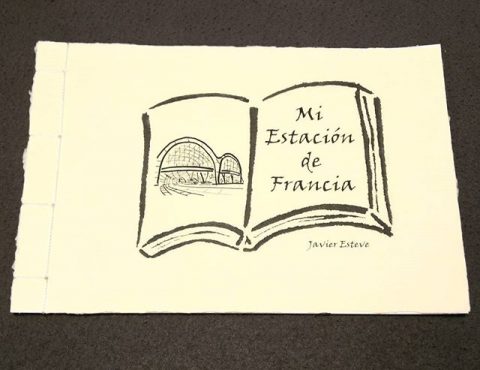 Libro de Artista Mi Estación de Francia