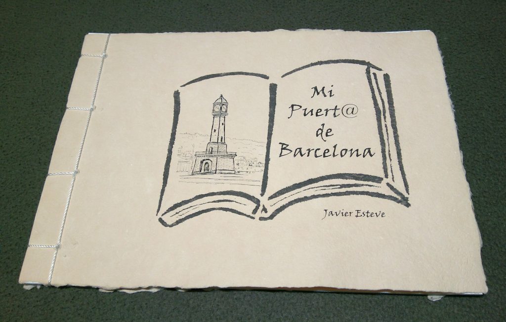 Libro de Artista "Mi puert@ de Barcelona" 2018 Ed. 99 ejemplares