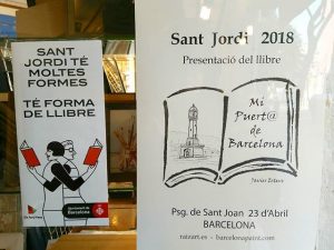 Sant Jordi 2018 Libros de Artista en P. Sant Joan BCN