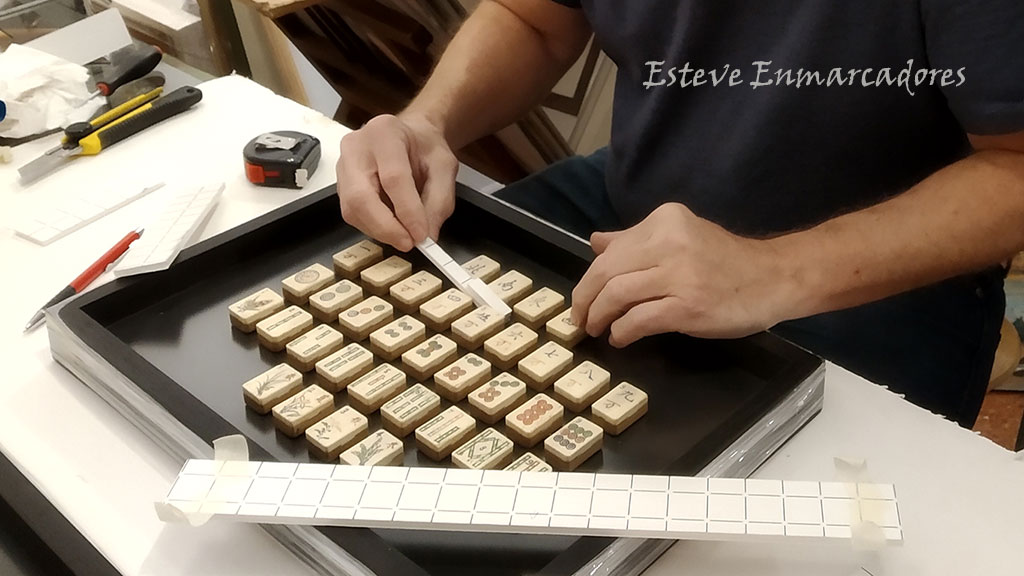 Mahjong. Última comprobación - Esteve Enmarcadores