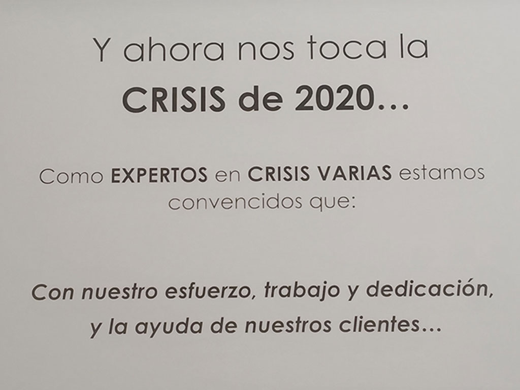 Crisis 2008 - Esteve Enmarcadores