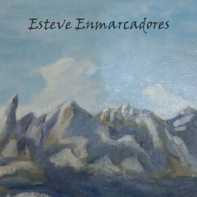 Mitad de la pintura limpia - Esteve Enmarcadores