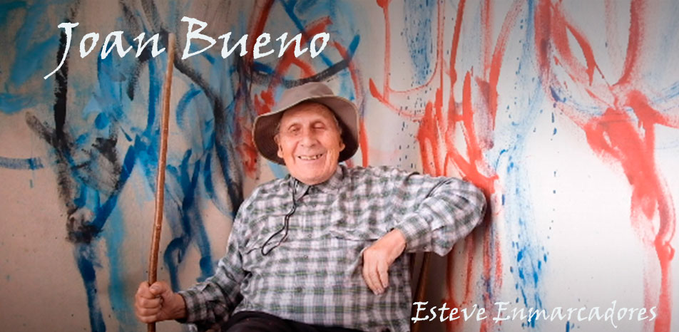 Joan Bueno pintor de la calle - Esteve Enmarcadores