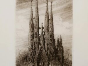 Sagrada Familia Grabado