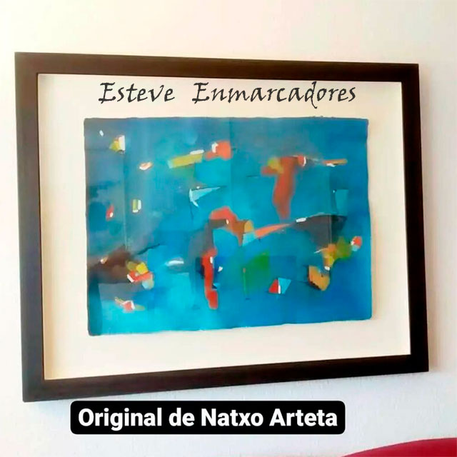 Pintura de Natxo Arteta - Esteve Enmarcadores