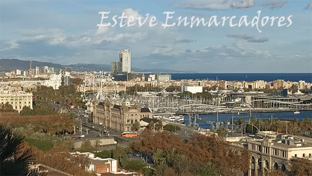 Viento y horizontes claros. Barcelona - Esteve Enmarcadores