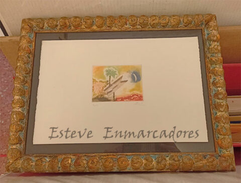 Grabado La Pinza - Esteve Enmarcadores