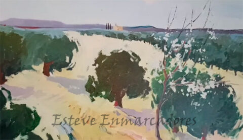 Paisaje de invierno - Esteve Enmarcadores