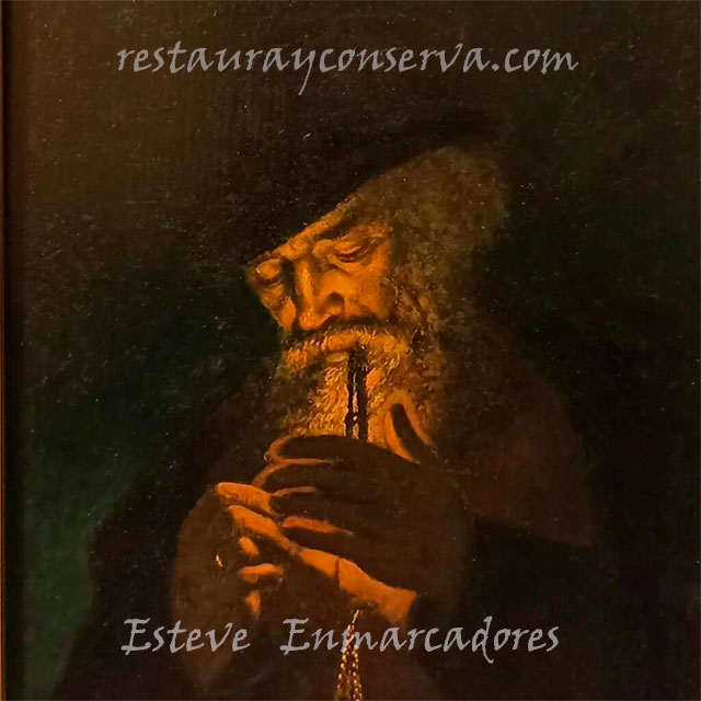 Pintura restaurada - Esteve Enmarcadores