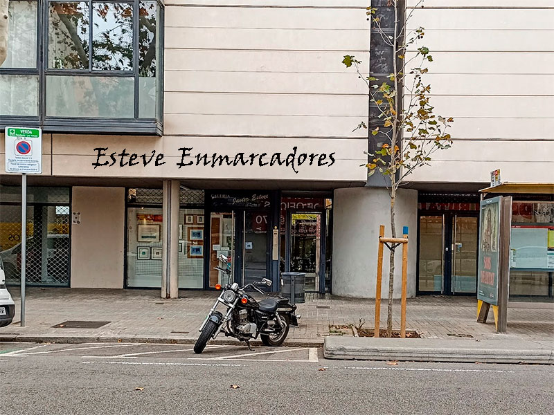 Nueva dirección C/ Llull 96 - Esteve Enmarcadores